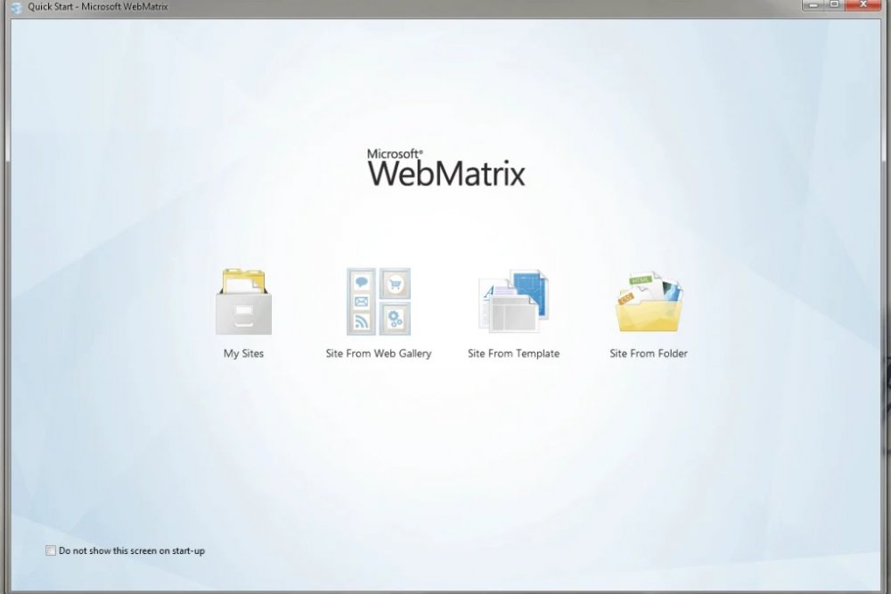 Вышла beta-версия WebMatrix 2